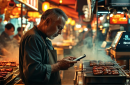 兰州正宁路夜市：科技重塑百年美食街的烟火气