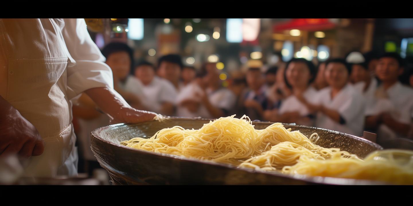 《金城酿皮荣登《风味人间》,直播盛宴引百万人共赏传统手艺魅力》